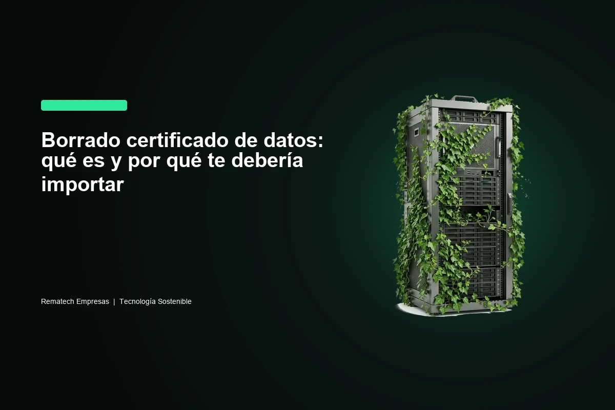 Borrado certificado de datos: qué es y por qué te debería importar