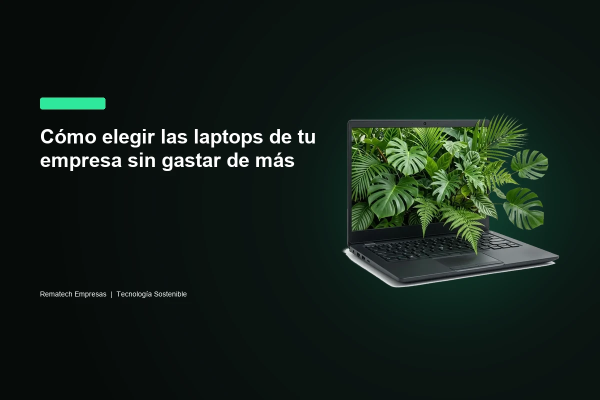 Cómo elegir las laptops de tu empresa sin gastar de más