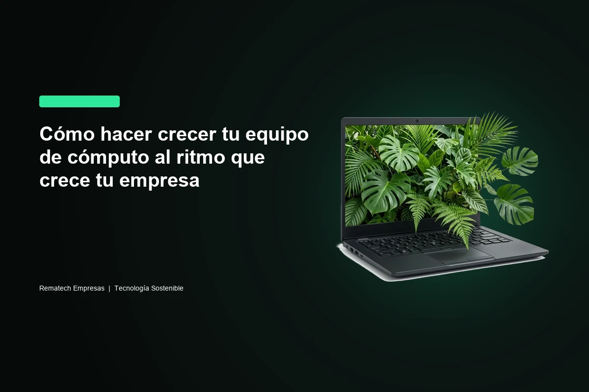 Cómo hacer crecer tu equipo de cómputo al ritmo que crece tu empresa