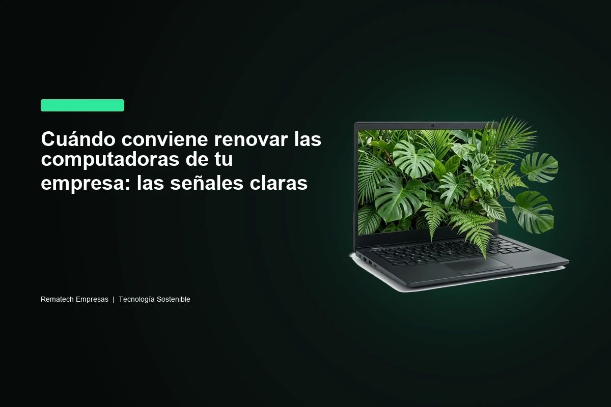Cuándo conviene renovar las computadoras de tu empresa: las señales claras