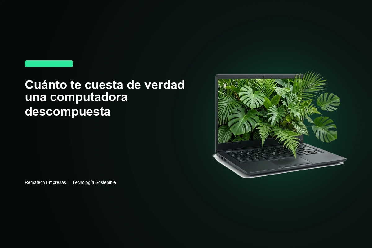 Cuánto te cuesta de verdad una computadora descompuesta