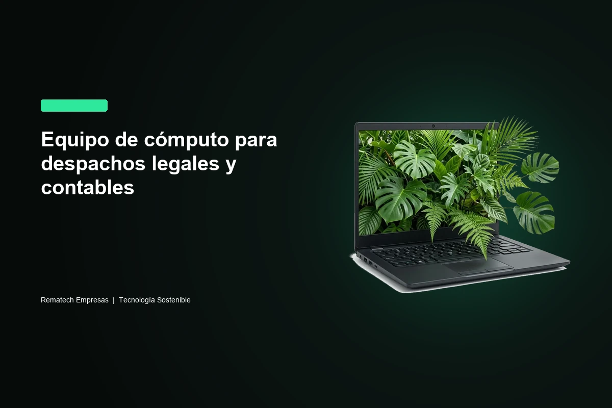 Equipo de cómputo para despachos legales y contables