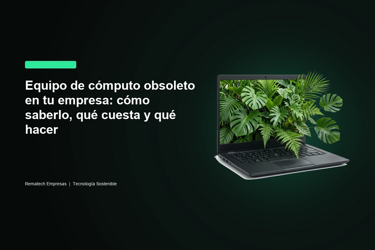 Equipo de cómputo obsoleto en tu empresa: cómo saberlo, qué cuesta y qué hacer