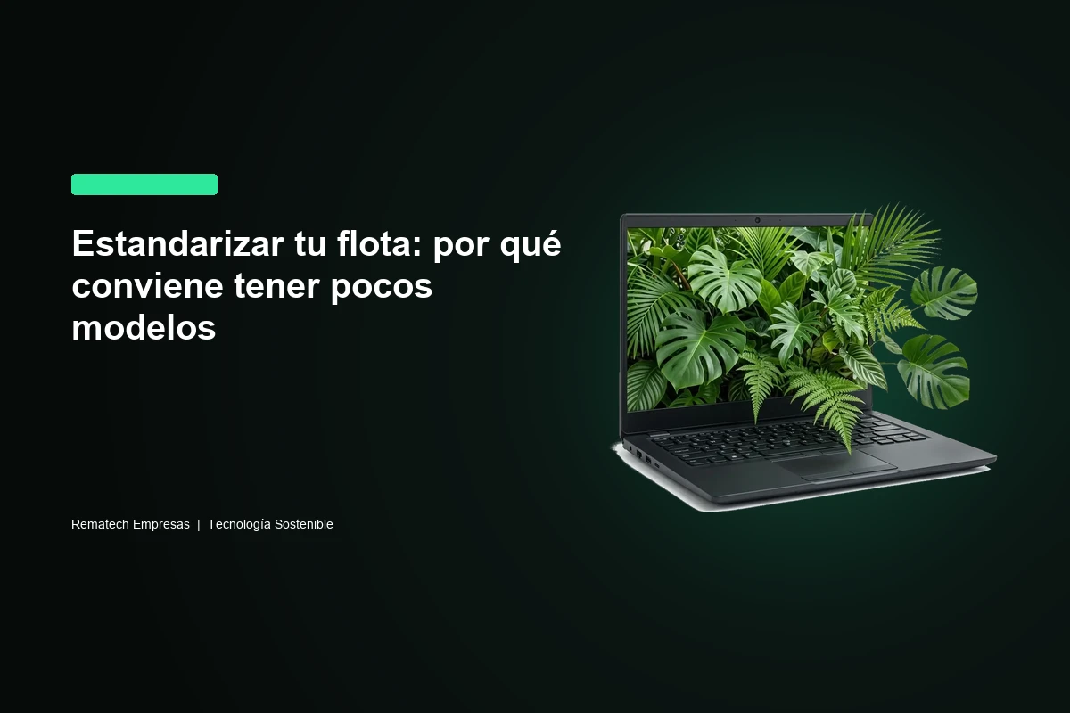 Estandarizar tu flota: por qué conviene tener pocos modelos