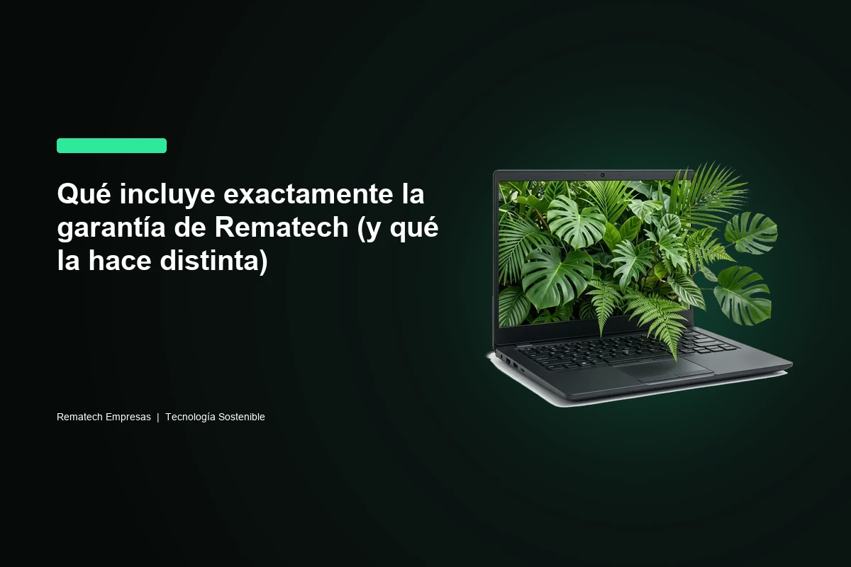Qué incluye exactamente la garantía de Rematech (y qué la hace distinta)