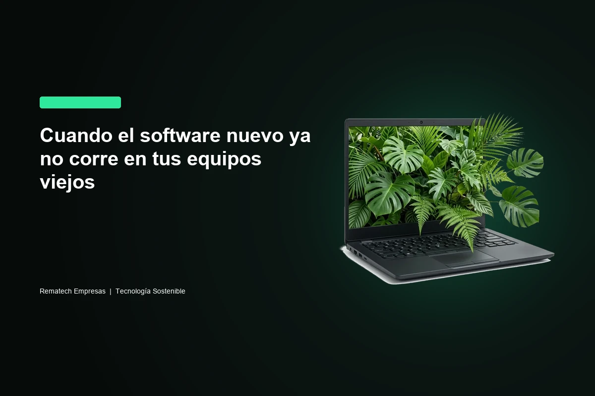 Cuando el software nuevo ya no corre en tus equipos viejos