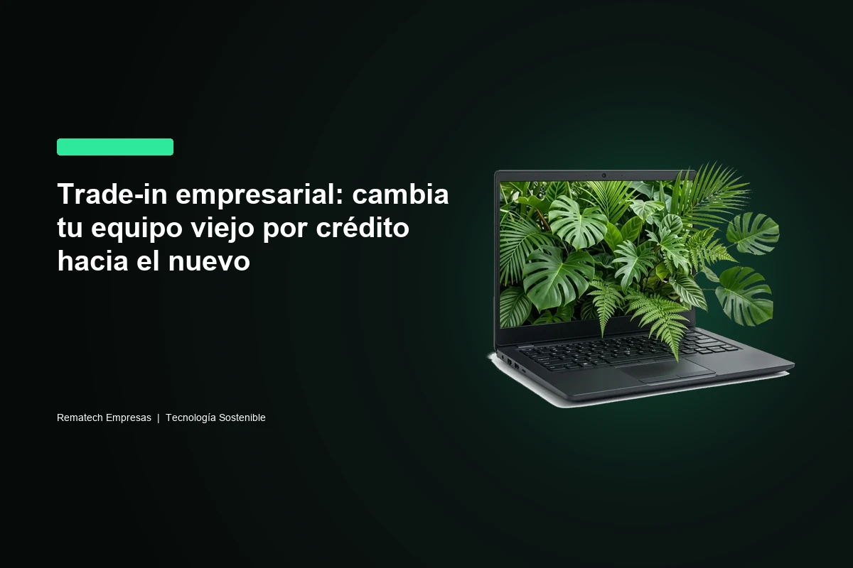 Trade-in empresarial: cambia tu equipo viejo por crédito hacia el nuevo