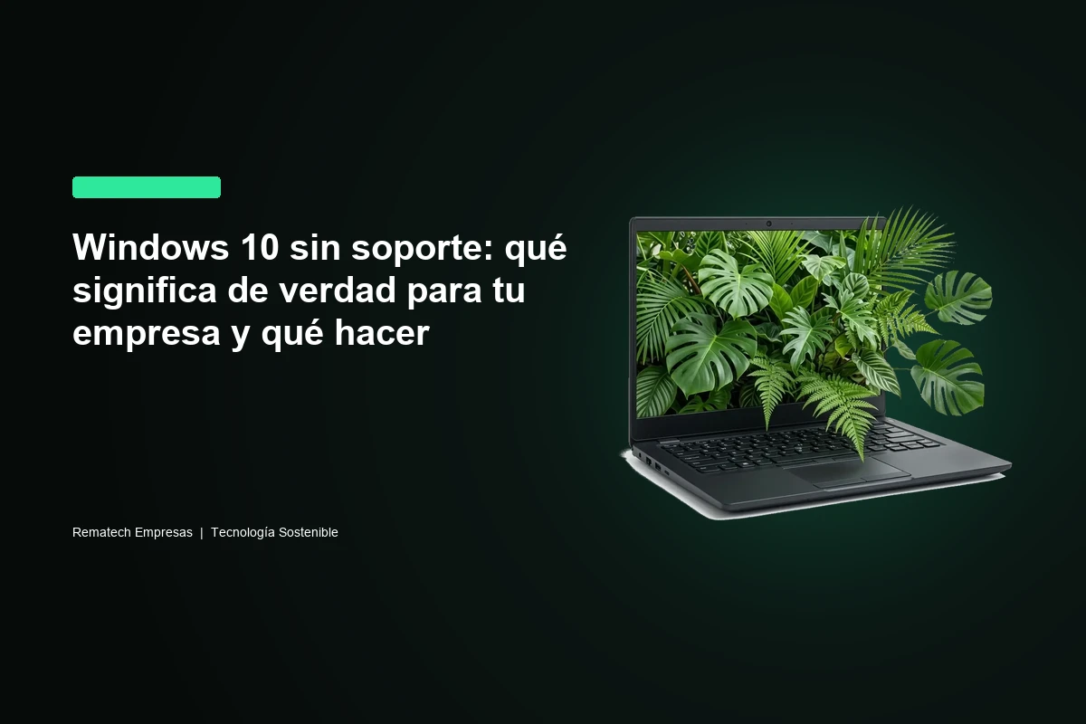 Windows 10 sin soporte: qué significa de verdad para tu empresa y qué hacer